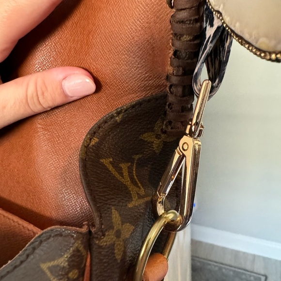 Authentic Louis Vuitton braided vintage boho crossbody fringeless - Picture 6 of 13